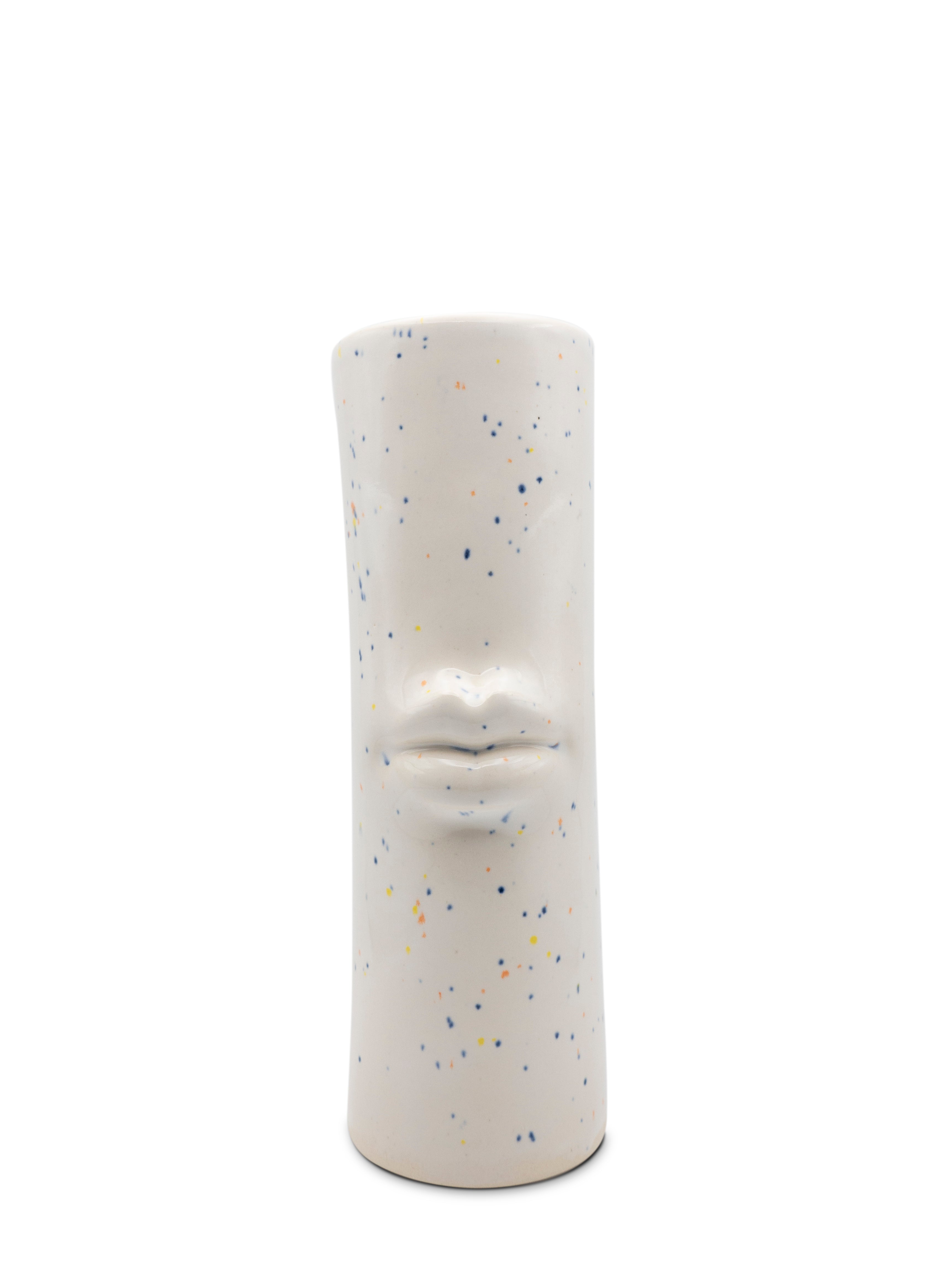 Mouth Pillar Vase